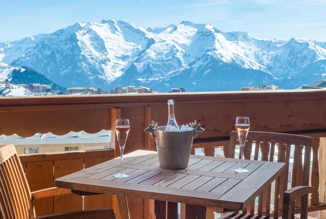 Hotel Au Chamois D'Or By Les Etincelles Alpe d'Huez Exterior foto