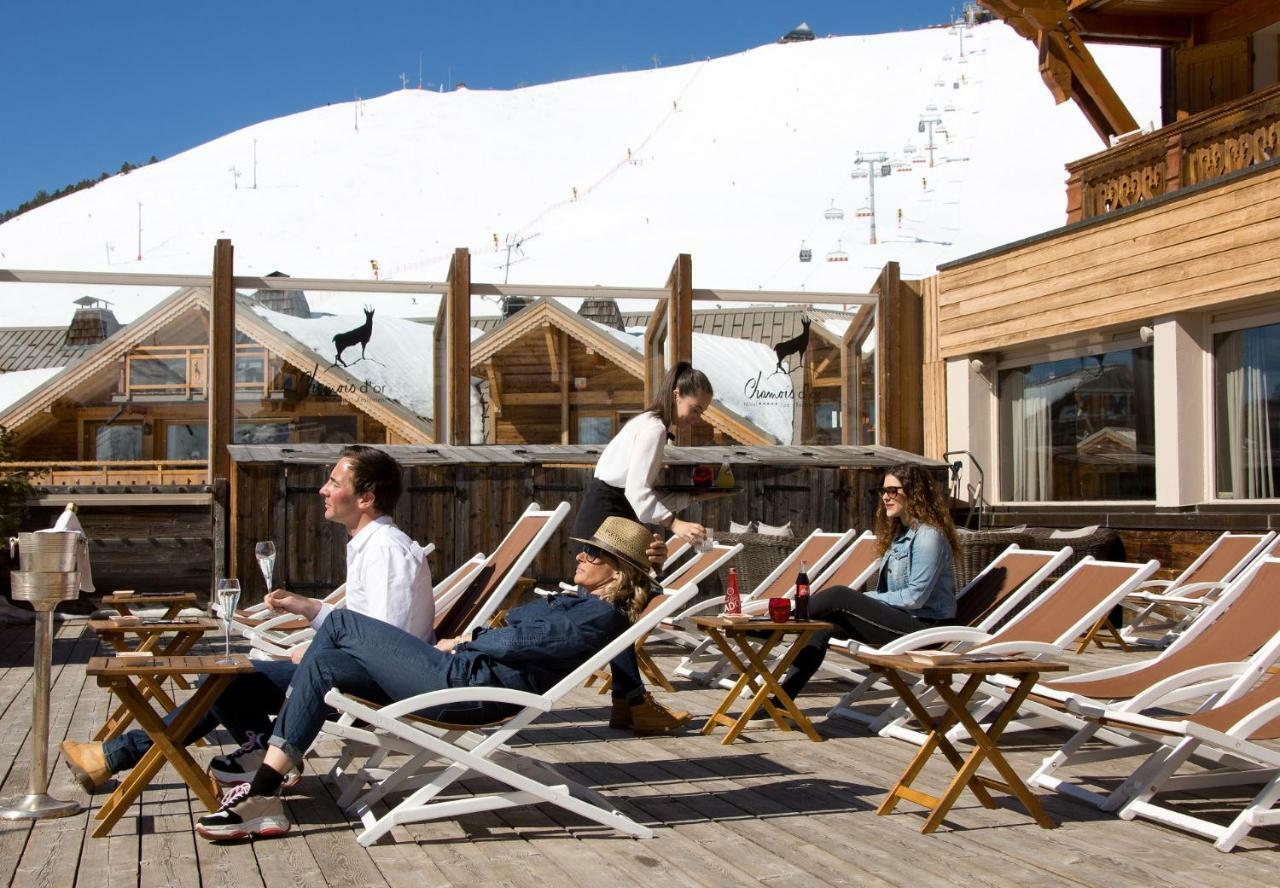 Hotel Au Chamois D'Or By Les Etincelles Alpe d'Huez Exterior foto